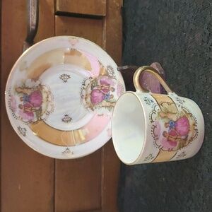 Vintage‎ Inarco Mini Tea Cup & Saucer Made in Japan